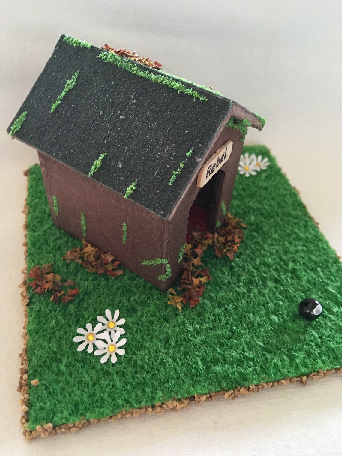 Doll house handmade dog and kennel Etsy