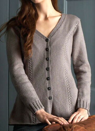 Woman Ladies Fitted Cable Vent Peplum Jacket 32
