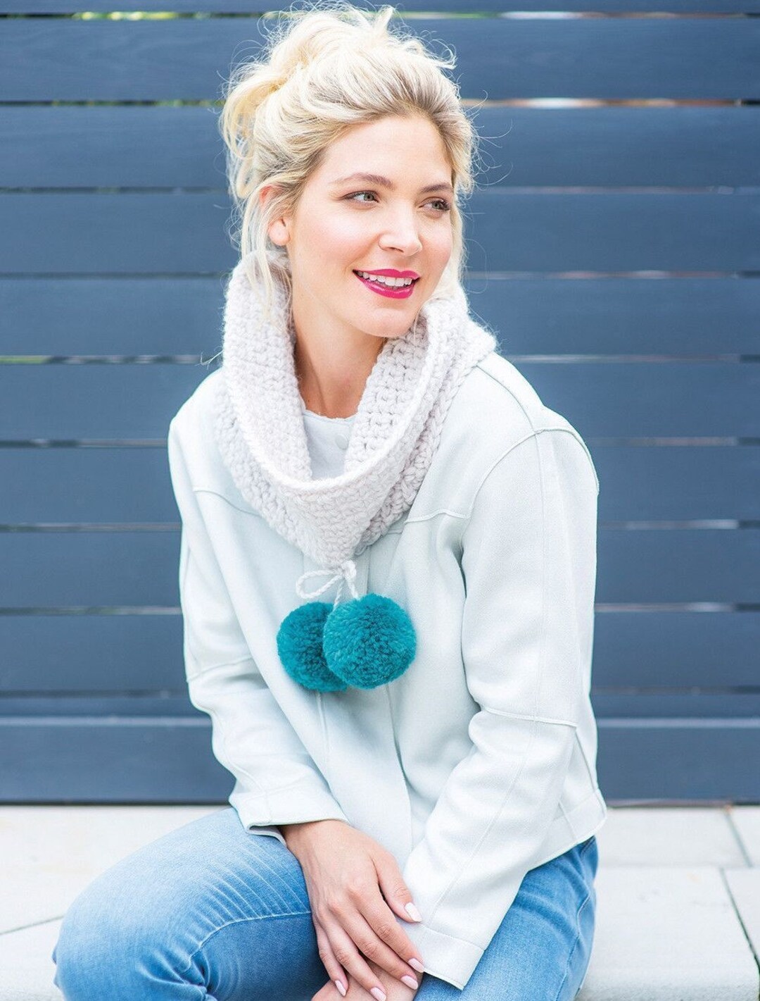 Easy Chunky Cowl Knitting Pattern High Quality PDF Instant Download ...