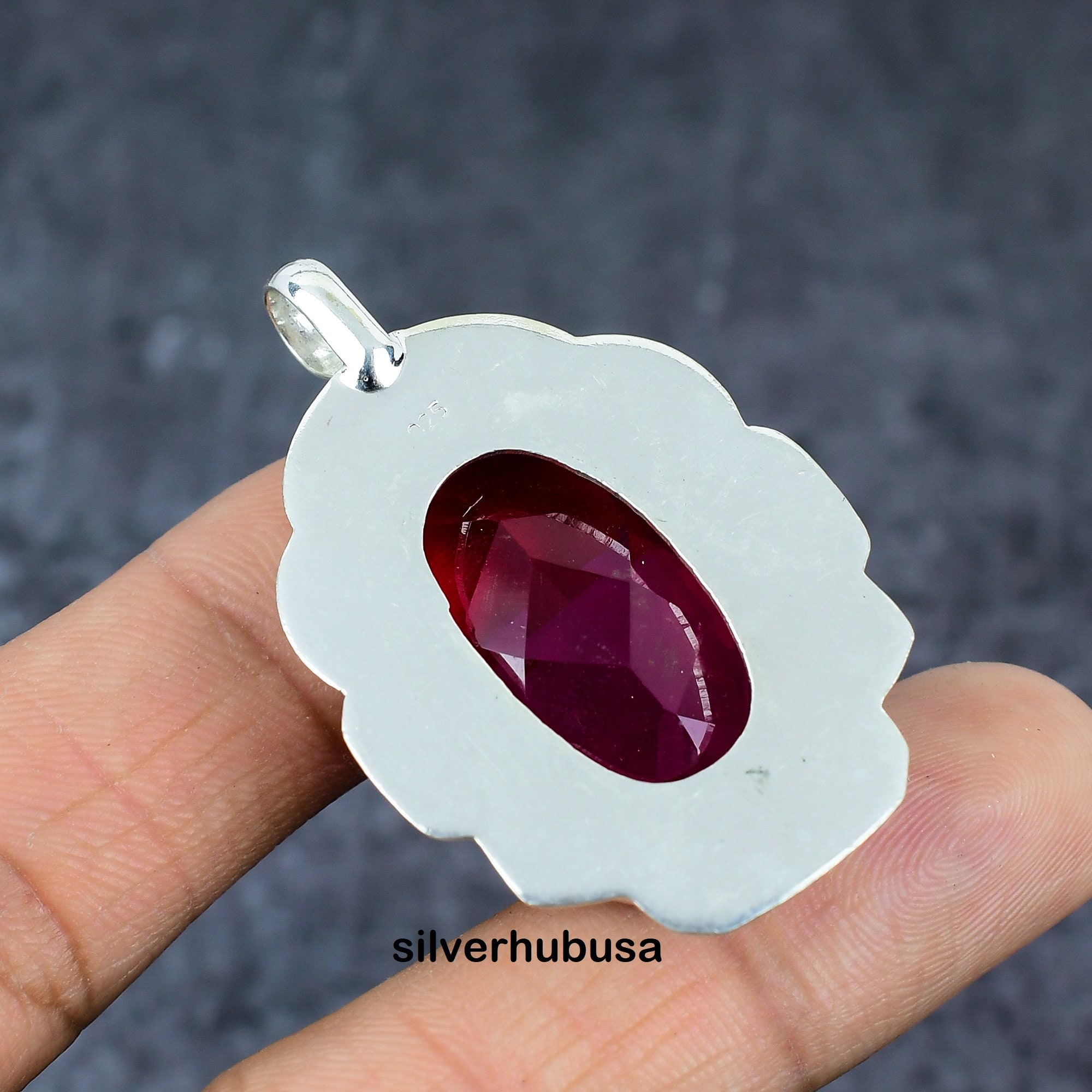 LANBEIDE Collier Avec Pierre De Naissance En Argent Sterling 925 Avec Pendentif Rond En Pierre Précieuse - Cadeau D'anniversaire Pour Femme, Argent Sterling Zircone Cubique, Péridot