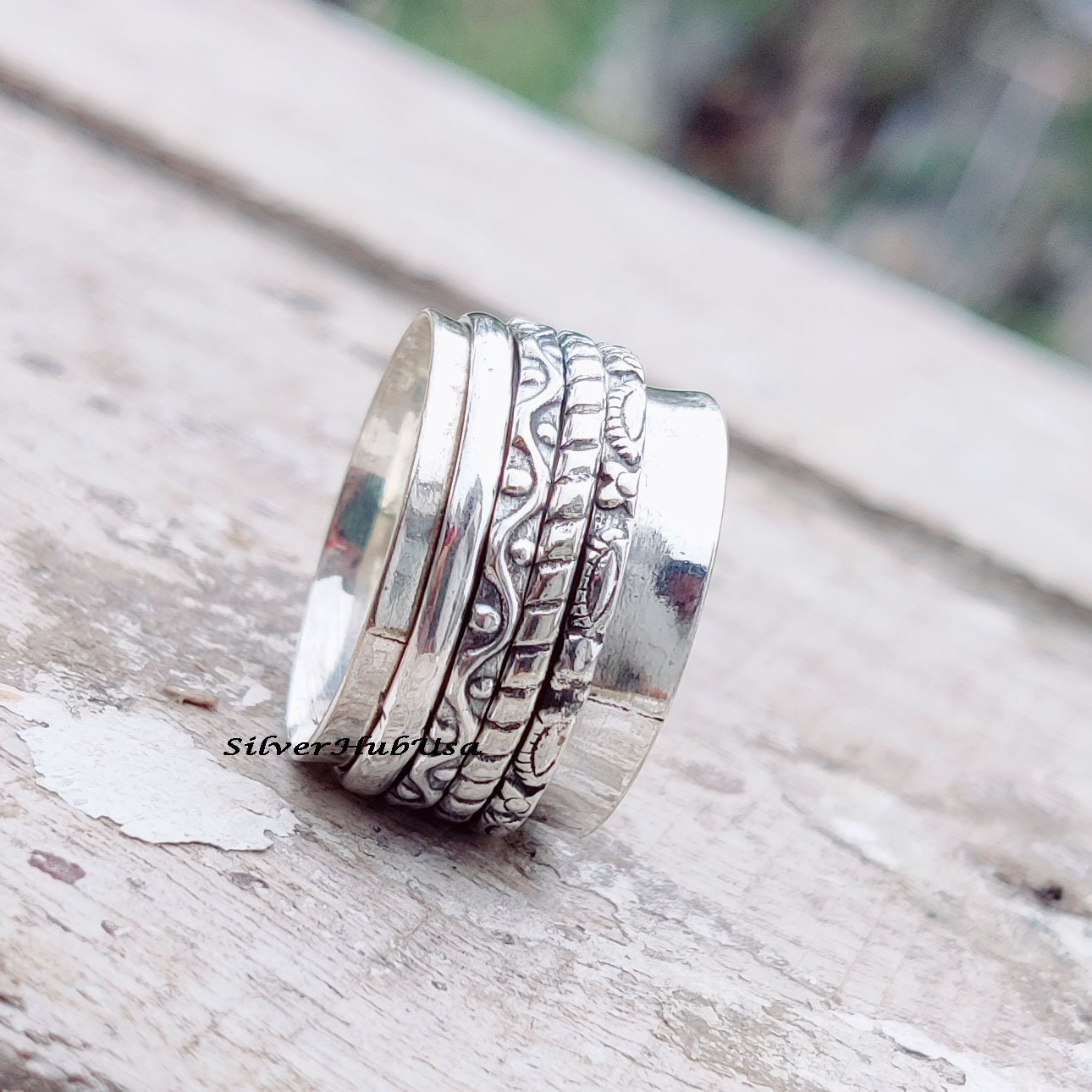 アクセサリー vintage ring 925 silver Amazon.com: Retro Vintage s925 Silver Ring for Women Men,Engraved