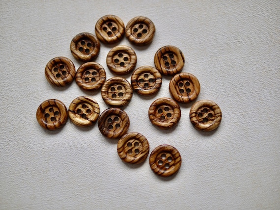 22 mm button, wooden buttons, wooden button