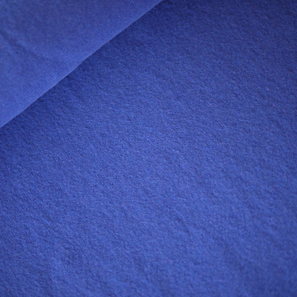 HILCO knitted fabric GILLO pelican blue, 175!cm wide, sweater fabric, knitted fabric, cotton knitted fabric, knitted fabric