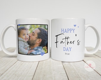 Personalised Father's Day Mug, Custom Photo Dad Mug, Dad Gift, New Dad Mug, Daddy Mug, Best Dad Ever, Gift for New Dad, Gift for Him