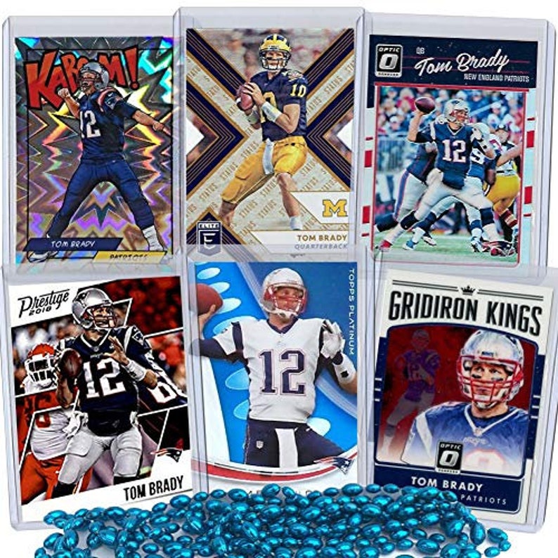 england patriots messi american football Patriot Mt Football Card Lot (5 Cards) Patriots/Michigan