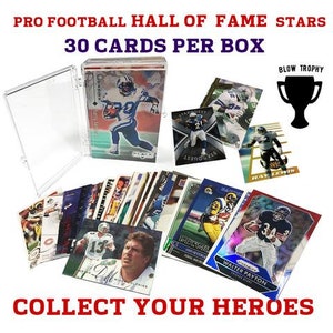 NFL Hall of Fame Trading Cards: 30 All-Time Greats