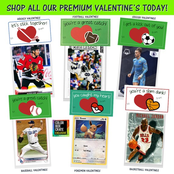 pokémon valentines exchange cards Amazon.com: ColorBoxCrate Pokemon Valentines Day Cards for School Classroom  Exchange, Valentine I Choose You 10 Pack, : Office Products