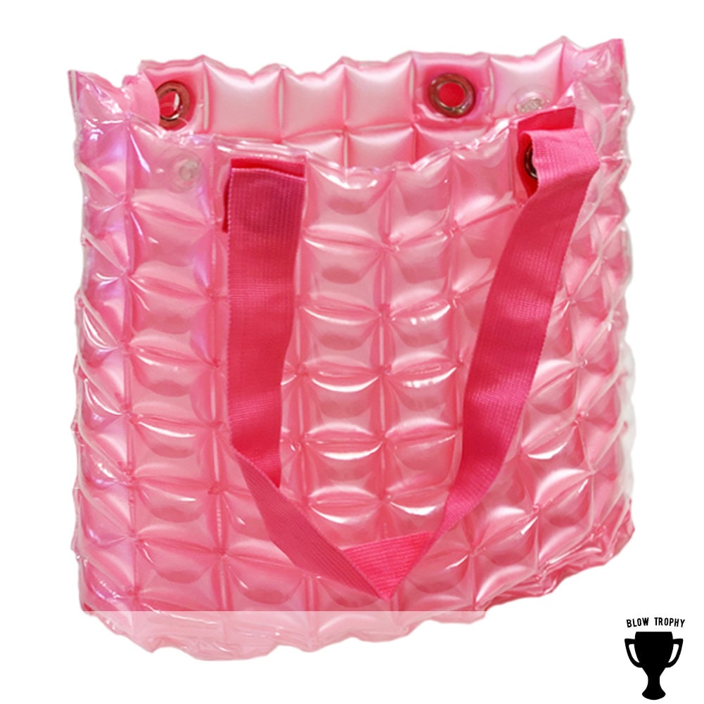 Pink Stadium Game Day Bags Inflatable Sheen Travel Case/purse - Etsy