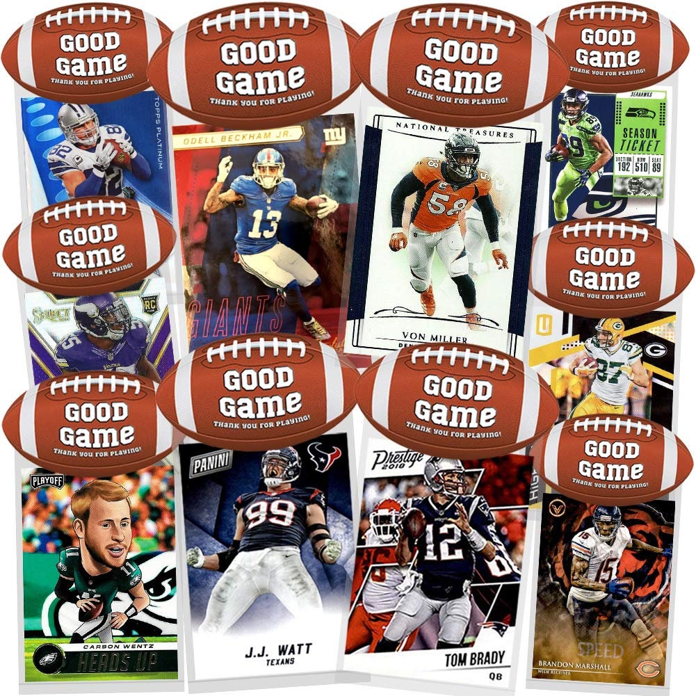 Football Valentines Day Cards for Kids School Classroom Exchange New Football Card Packs Party Favor Supplies Creative and Cute HASSLE FREE Pre Assembled Gift Idea Youre A Great Catch 10 Pack Football Valentines Day Cards for Kids School Classroom Exchange New Football Card Packs Party Favor Supplies Creative and Cute HASSLE FREE Pre Assembled Gift Idea Youre A Great Catch 10 Pack