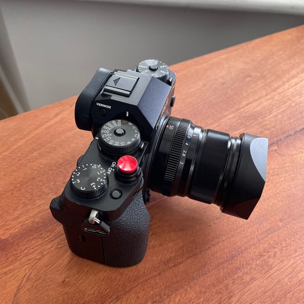 Red Camera Shutter Release Button | Fujifilm | Leica | Canon | Nikon | Film Cameras