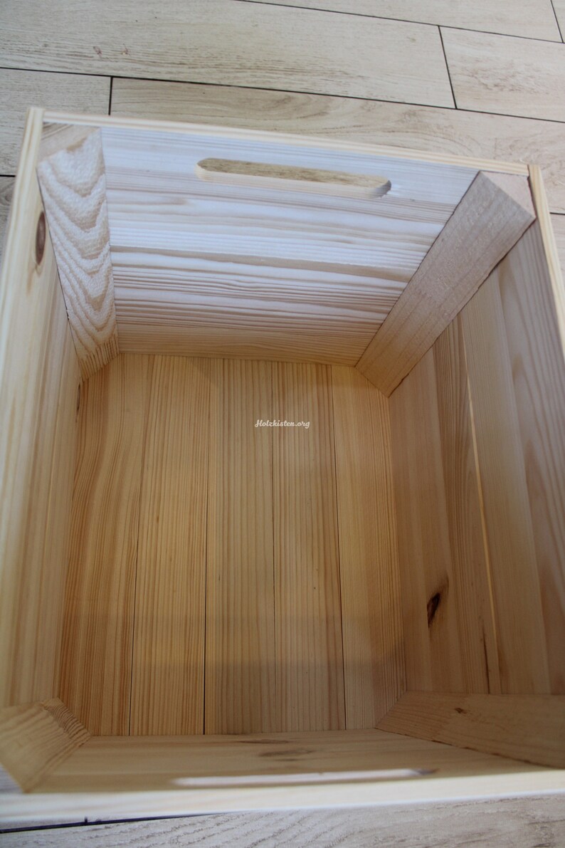 Set of Four Kallax Wooden Natural Boxes Suitable for Ikea Etsy UK