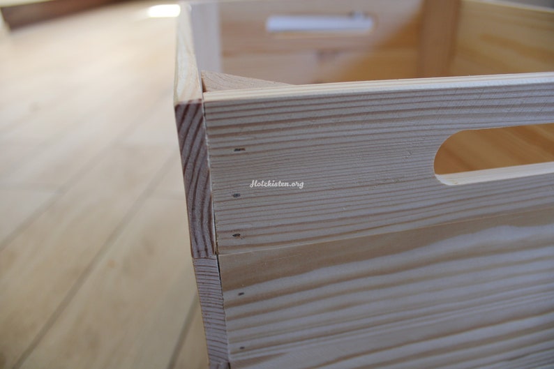 Set of Four Kallax Wooden Natural Boxes Suitable for Ikea Etsy UK