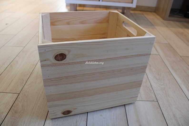 Set of Four Kallax Wooden Natural Boxes Suitable for Ikea Etsy UK