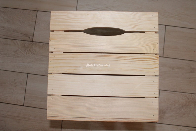 Set of four Kallax wooden natural boxes suitable for Ikea Etsy