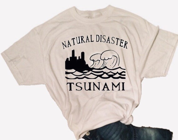 Roblox Game Natural Disaster Tsunami Unisex Kids Shirt Etsy - etsy clothing roblox