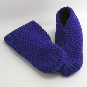 Ladies Slippers, Small, Warm Slippers, Purple Slippers, Handmade Slippers