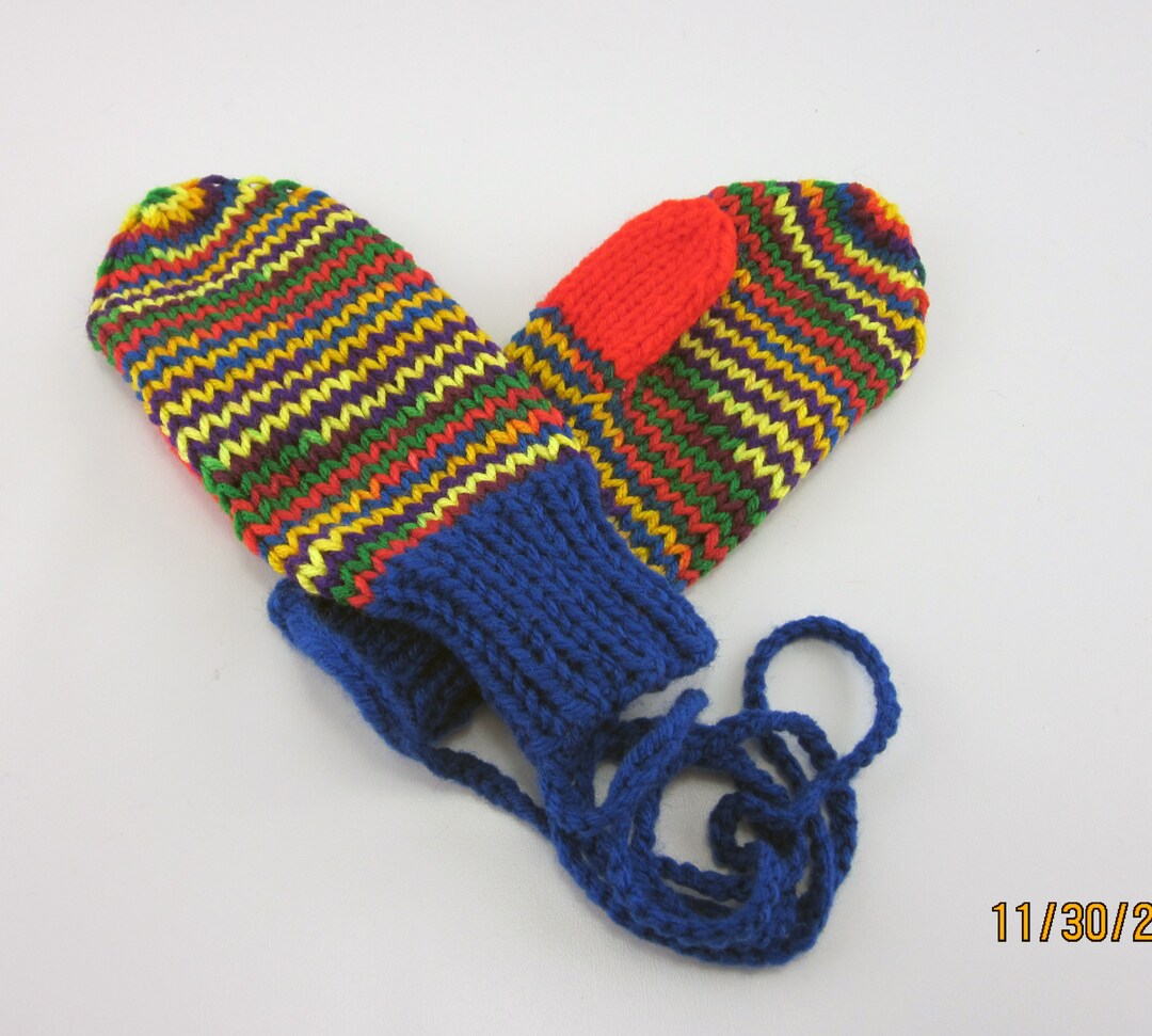 Buy Hand Knit Mittens, Kids Mittens, Winter Mittens Online in India Etsy