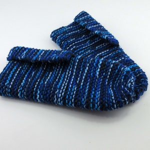 Adult Medium Slippers, Warm Slippers, Handknit Slippers