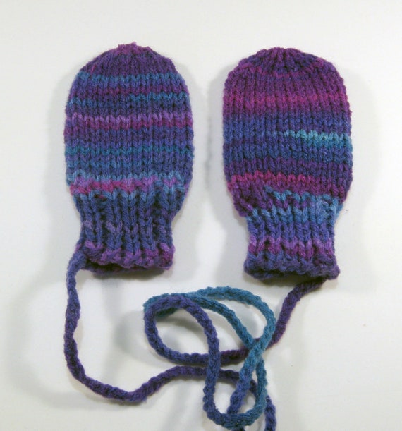 infant mittens with string