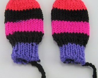 Baby Mittens, Infant Mittens, No Thumb Mittens, Warm Mittens