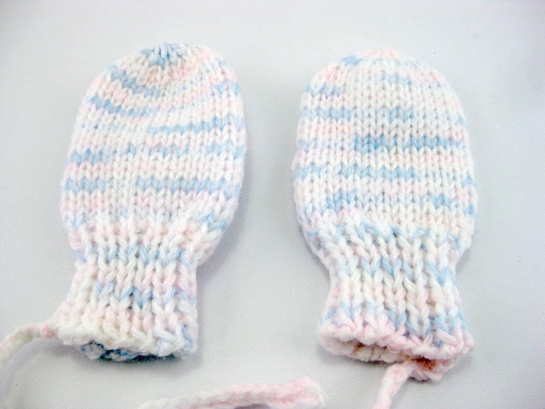 Baby Mittens, No Thumb Mittens, White Mittens Etsy