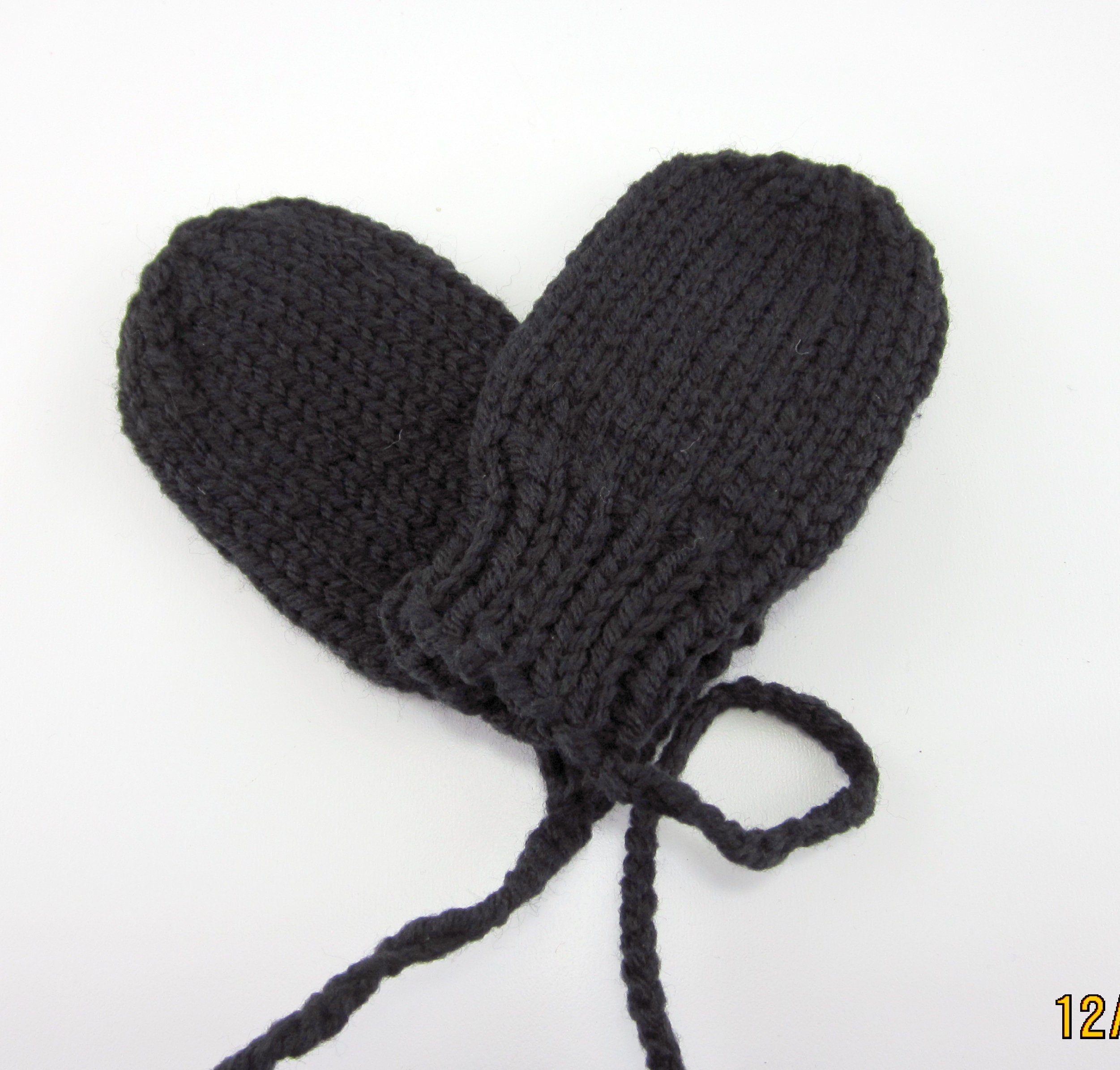 infant mittens with string