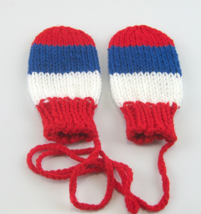 infant mittens with string