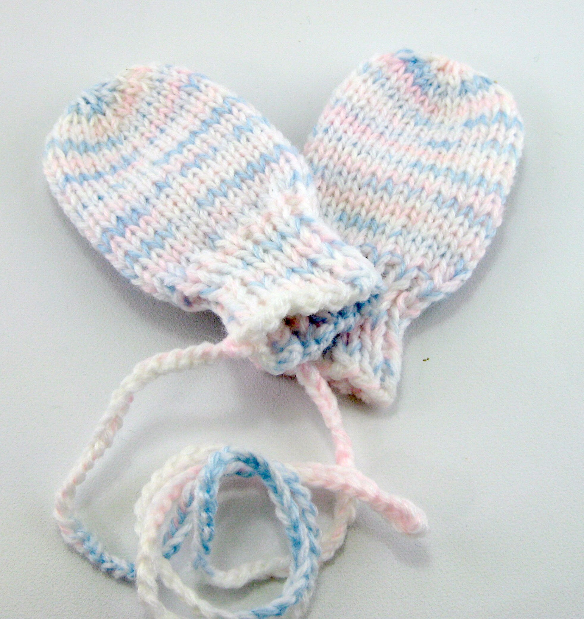 Baby Mittens No Thumb Mittens White Mittens Etsy
