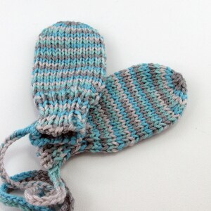 Baby Mittens, Infant Mittens, Hand Knit Mittens, Winter Minttens