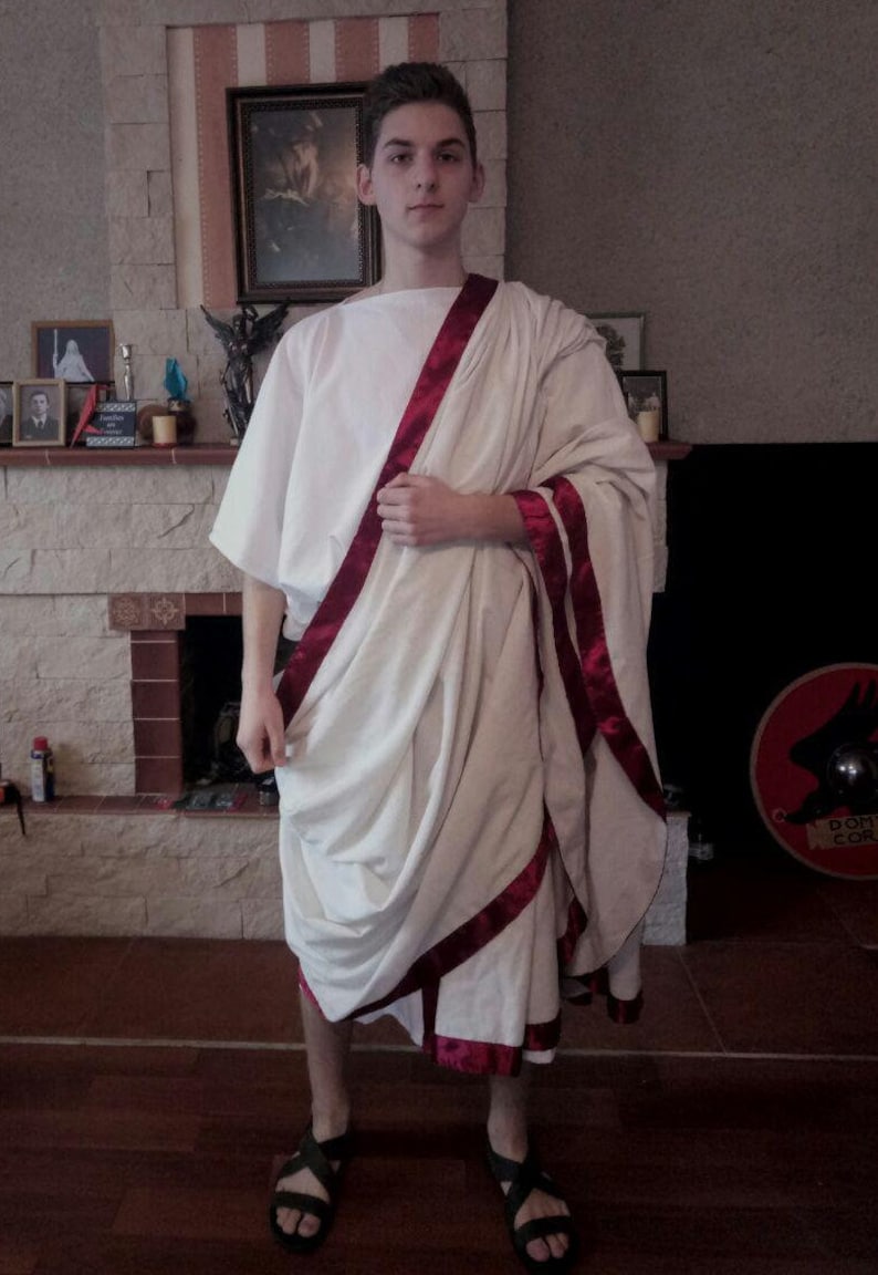 Roman Toga Etsy