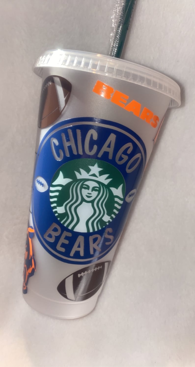 Chicago Bears Starbucks Cold Cup
