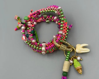 Sweet Tooth Wrap Bracelet