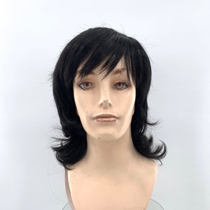80&#39;s Teen TV Character Premium Theatrical Costume Wig by Funtasy Wigs - Johnny 4