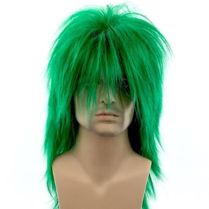 Neon Green Wig Etsy Singapore