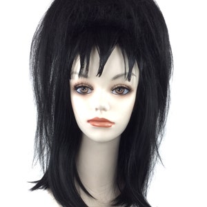 Emo Teen Girl Character Premium Theatrical Cosplay Costume Wig LydiaBlack image 2