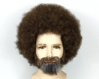 party city bob ross wig