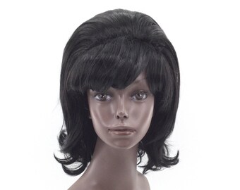 1960s brown wig