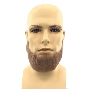 NEW! Theatrical Quality Lace Back Premium Full Beard - Reddish Blond GM-7 27