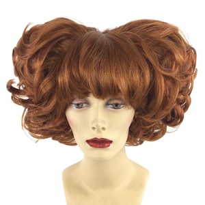 EVIL Witch SISTER Character Halloween Costume Cosplay Wig by FuntasyWigs - F.Red