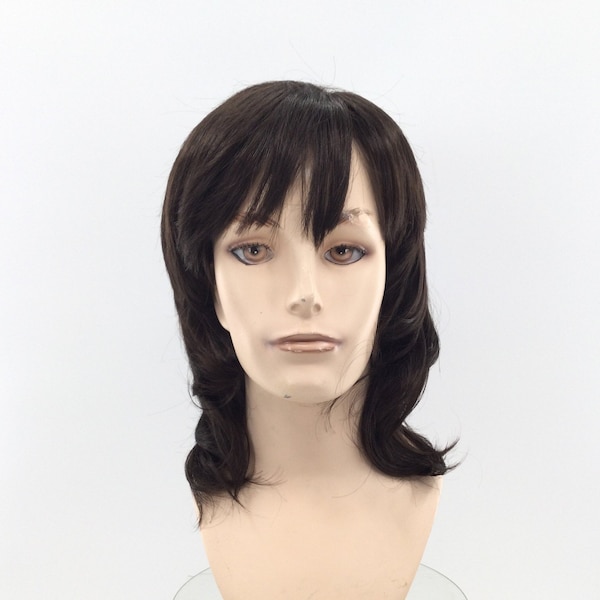 Party Dude! Shaggy Deluxe Men's Theatrical Costume Wig - Johnny Brown 4