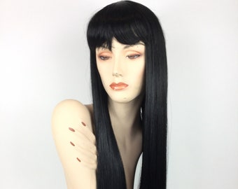 Killer Teen Girl Character Premium Halloween Costume Wig by Funtasy Wigs - 601L Black