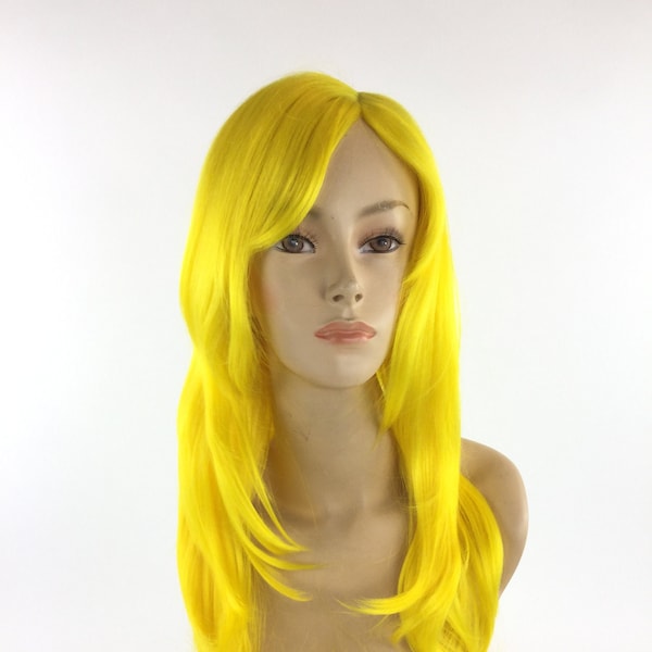 Yellow Wig Etsy