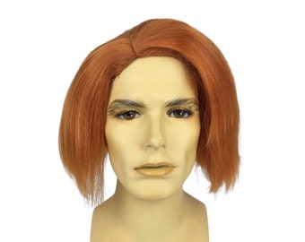 Scary Doll Character Theatrical Halloween Costume Cosplay Wig by Funtasy Wigs - Nat.Orange