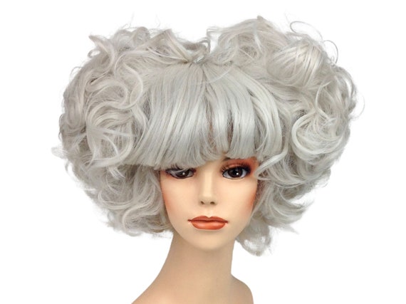 RAVE Party Anime Cosplay Costume Wig by Funtasy Wigs - Silver White 60