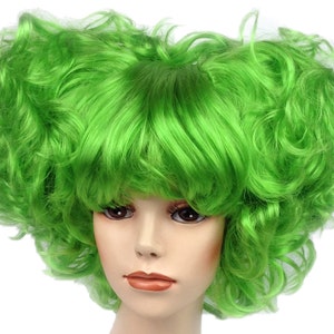 Lime Green Wig Etsy Singapore