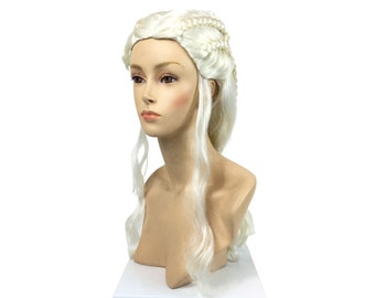 DRAGON QUEEN Character Custom Theatrical Cosplay Costume Wig by Funtasy Wigs