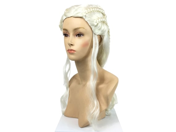 DRAGON QUEEN Character Custom Theatrical Cosplay Costume Wig by Funtasy Wigs