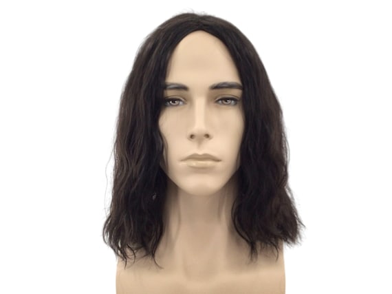 The Crow/Snape Character Theatrical Halloween Costume Wig by Funtasy Wigs - Harry1
