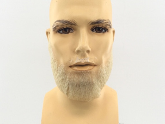 NEW! Theatrical Quality Lace Back Premium Full Beard - Light Blond 613 GM-7