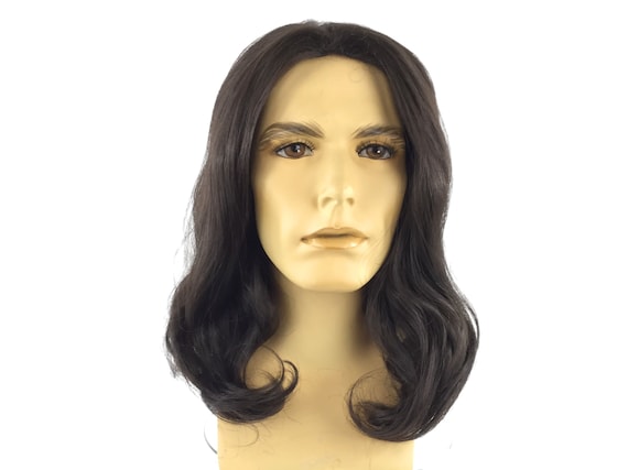1970's Metal Rocker Character Theatrical Halloween Costume Wig by Funtasy Wigs - 750 4